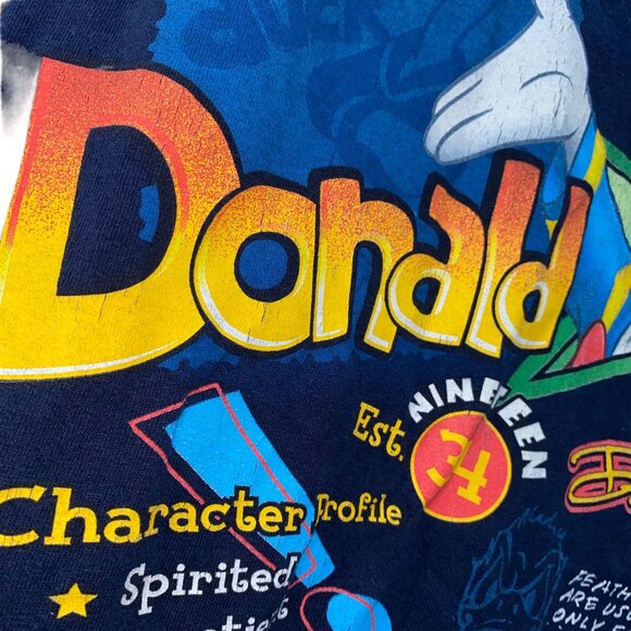 Vintage Disney World Small Donald Duck T-Shirt - Picture 5 of 6